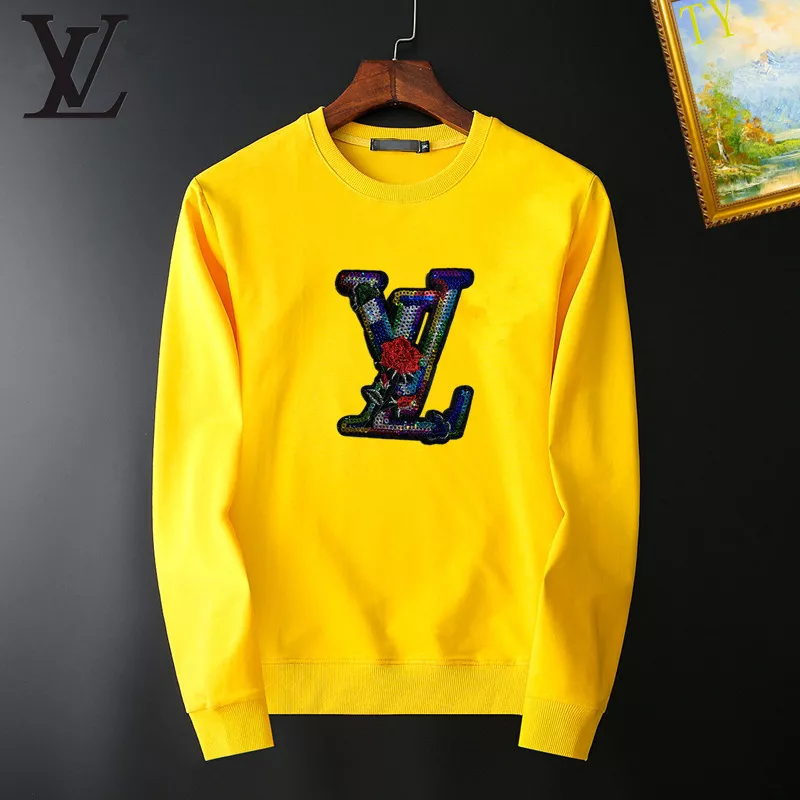 louis vuitton lv sweatshirt manches longues pour homme s_1276b23